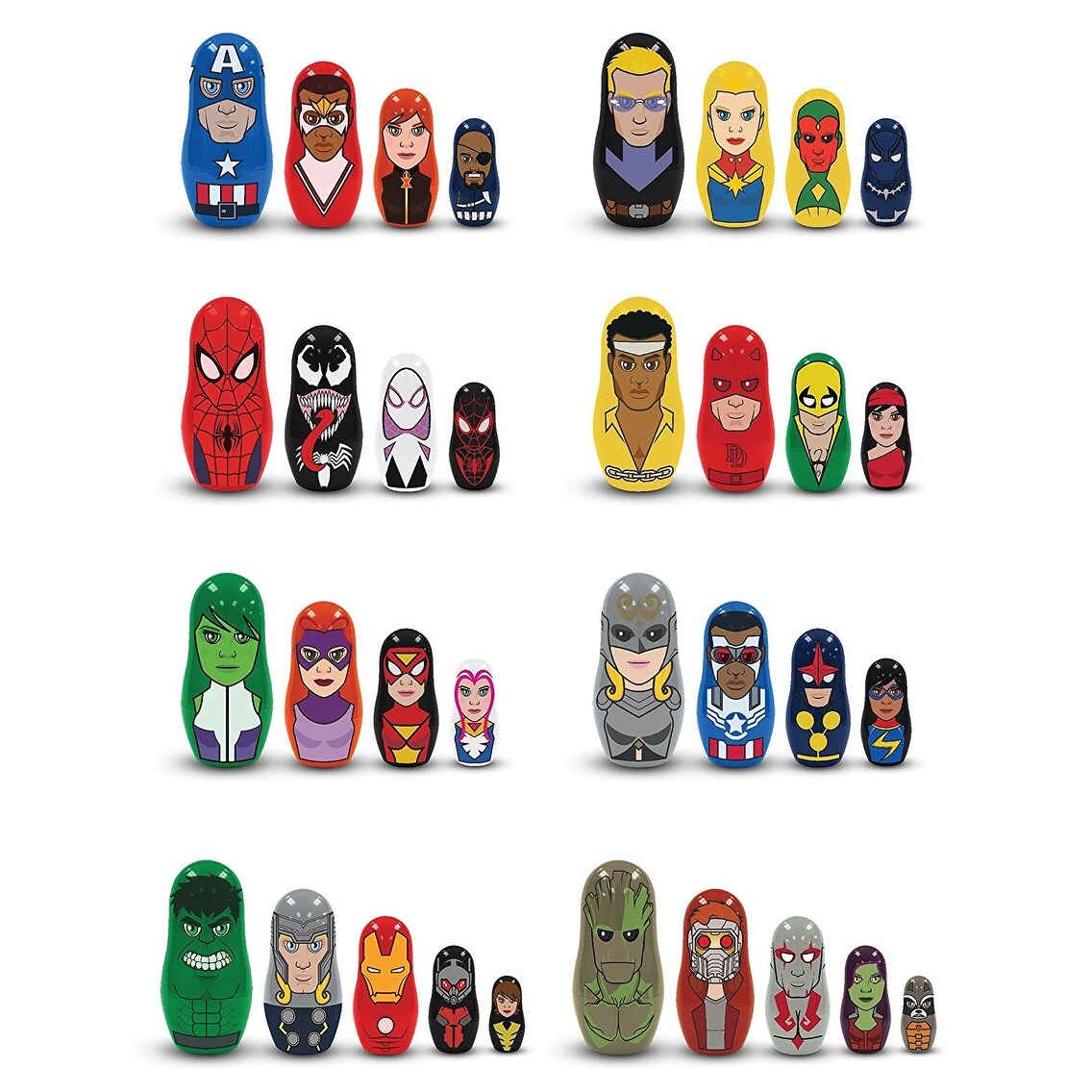 marvel babushka dolls