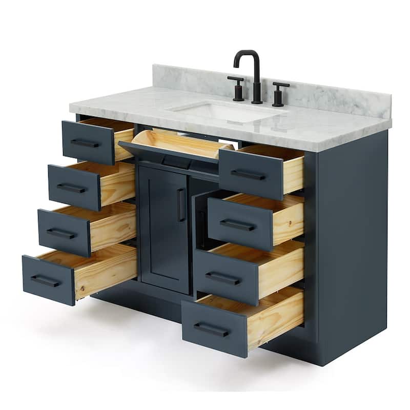 Ariel T049SCWRVO Hepburn 49" Free Standing Single Basin Vanity Set