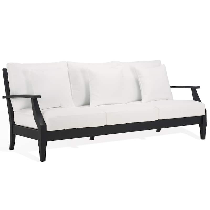 SAFAVIEH Couture Martinique Wood Patio Sofa