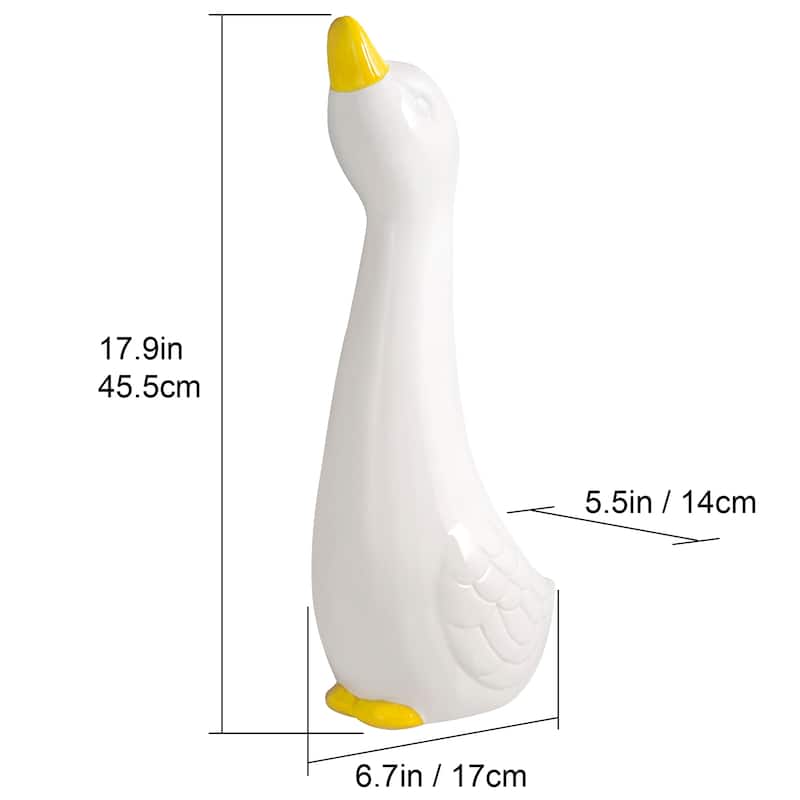 Ceramic Animal Toilet Brush Holder with Brush
