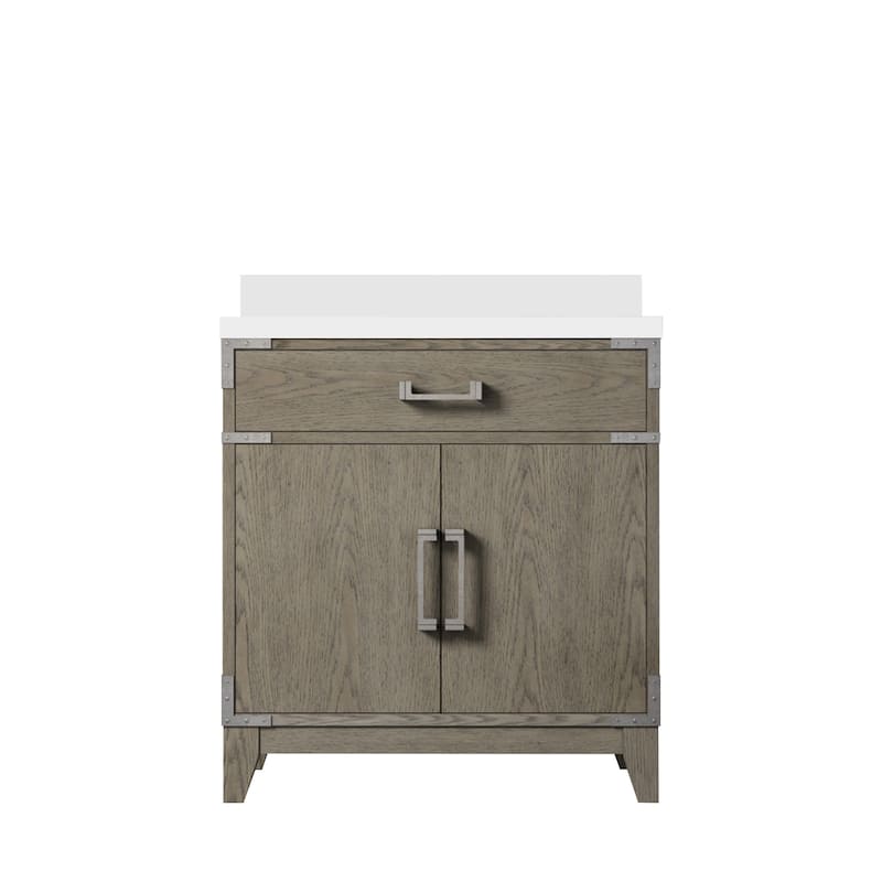 Laurel Bath Vanity with Quartz Top and Sink