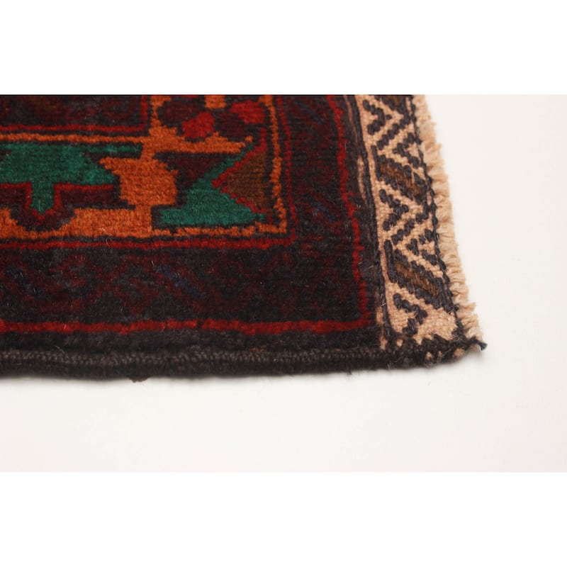 Teimani Burnt Orange Rug 2'6" x 4'6" - 2'6 x 4'6