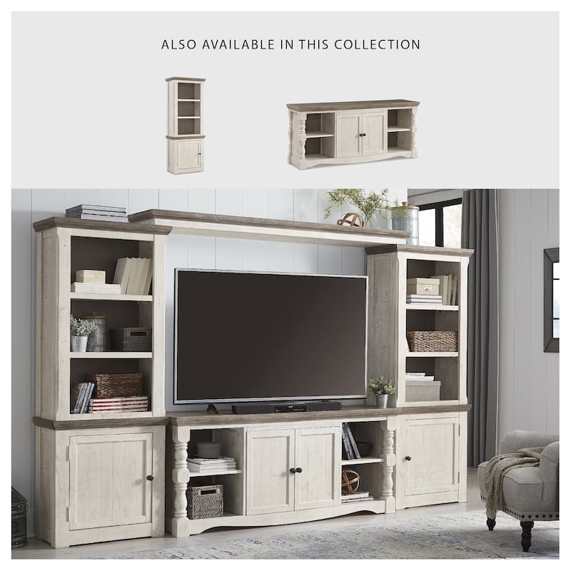 Signature Design by Ashley Cedar Hollow Two-tone Extra Large TV Stand