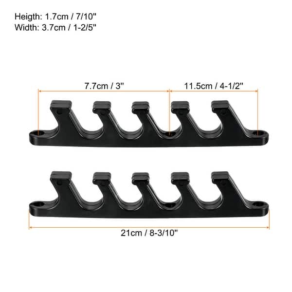 Chaise Adjustment Brackets 5 Position Lawn Yard Back Support Adjuster