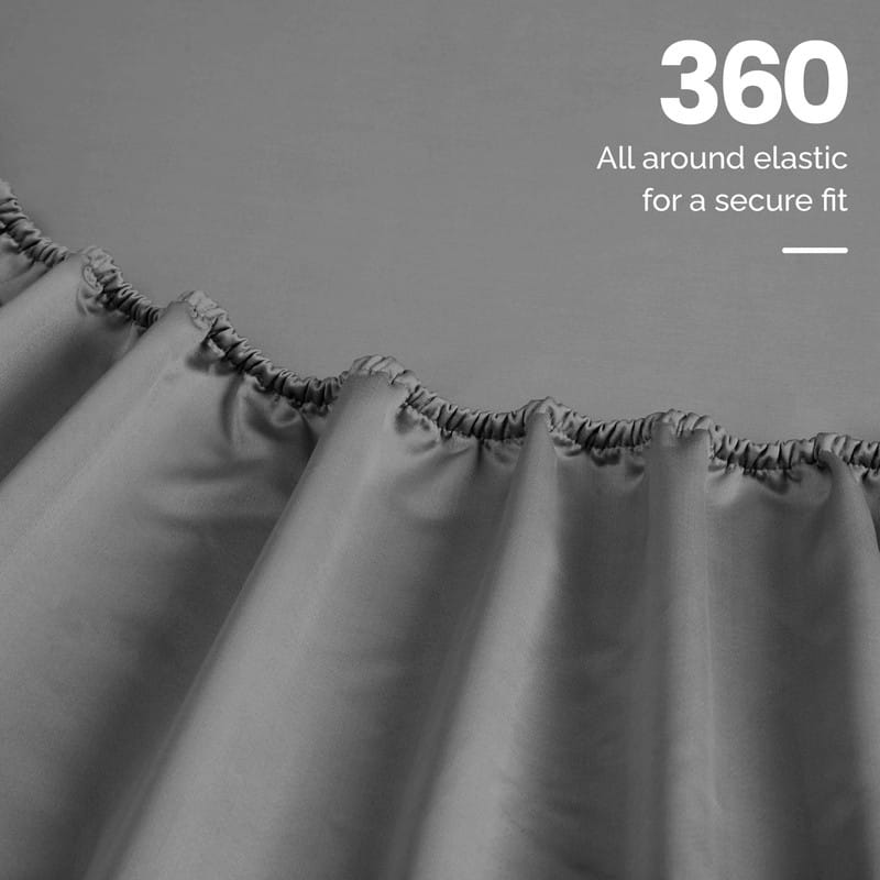 Blue Nile Mills 1500 Thread Count Egyptian Cotton Deep Pocket Solid Sheet Set