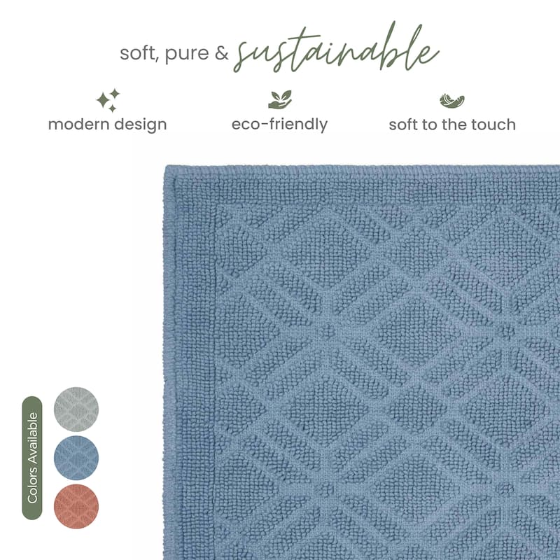 Martex Restore Geo 100% Cotton Bath Rug