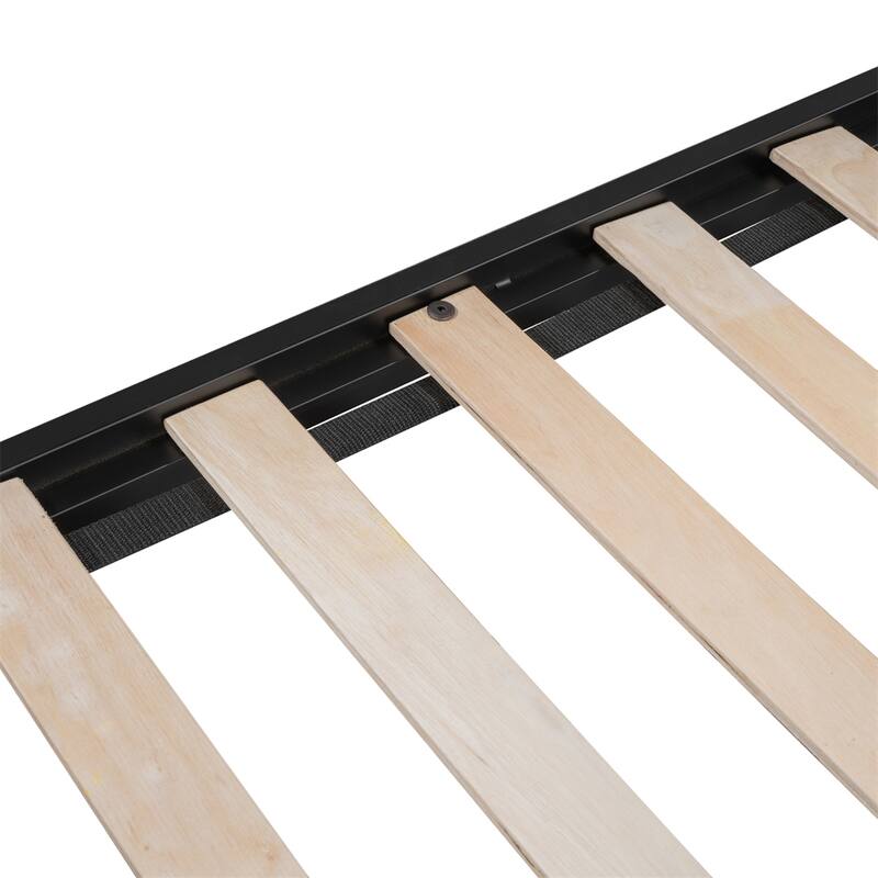 Metal Twin over Twin Bunk Bed with Vent Board, Noise Reduced