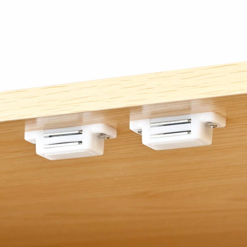 72" Tall Farmhouse Kitchen Pantry Cabinet, 8 Door Shelves, Curved Design Storage Cabinet with 3 Adjustable Shelves