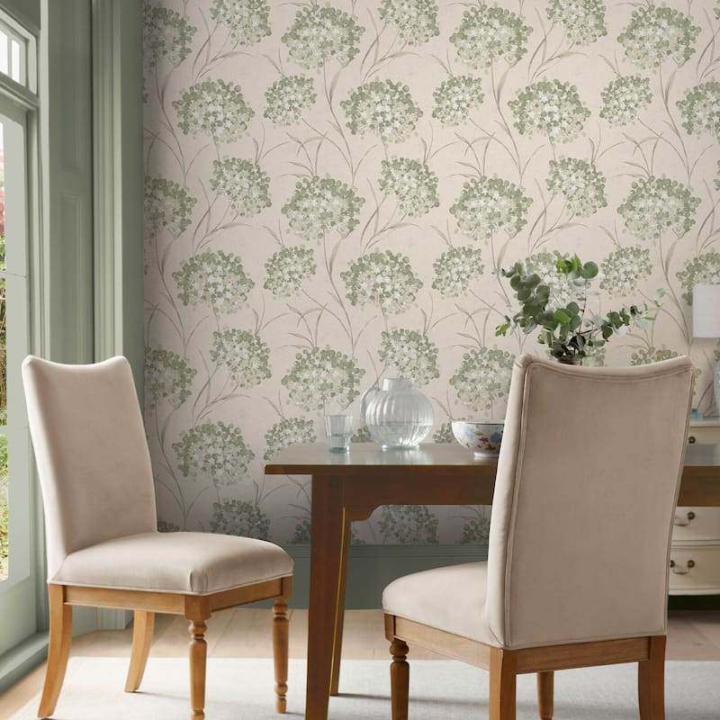 Laura Ashley Giselle Hedgerow Wallpaper
