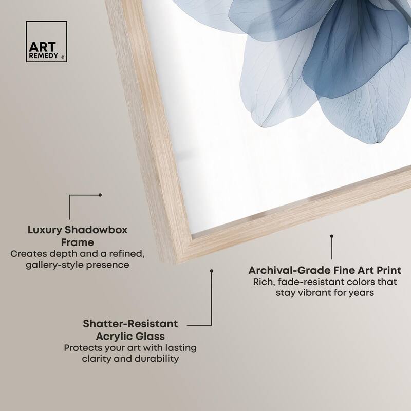 Morning Petalia III Shadowbox by Art Remedy