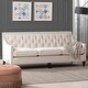 preview thumbnail 18 of 23, Copper Grove Mila Tufted Sofa with Nailhead Accents