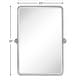 preview thumbnail 95 of 126, TEHOME Woodvale Rectangle Vertical Metal Wall Mirrors