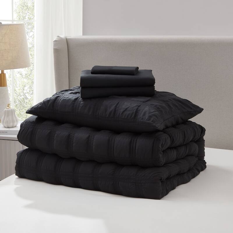 Empyrean Modern Comforter Seer Sucker