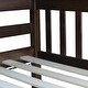 preview thumbnail 31 of 58, 2 in 1 Rubber Wood Bunk Bed with 2 Drawers,Twin Over Twin Kids Bed for Home