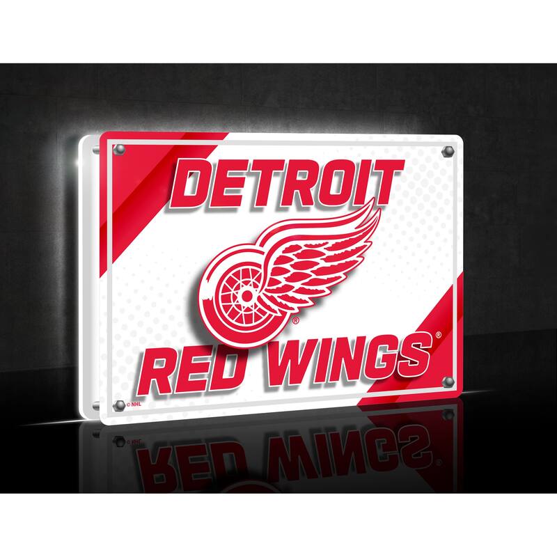 Detroit Red Wings LED Lighted Sign