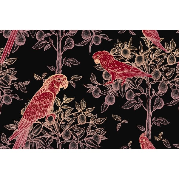 Bensuade Tropical Birds Removable Wallpaper 10 Ft H X 24 Inch W On Sale Overstock 31708762 Find great deals on ebay for removable wallpaper. bensuade tropical birds removable