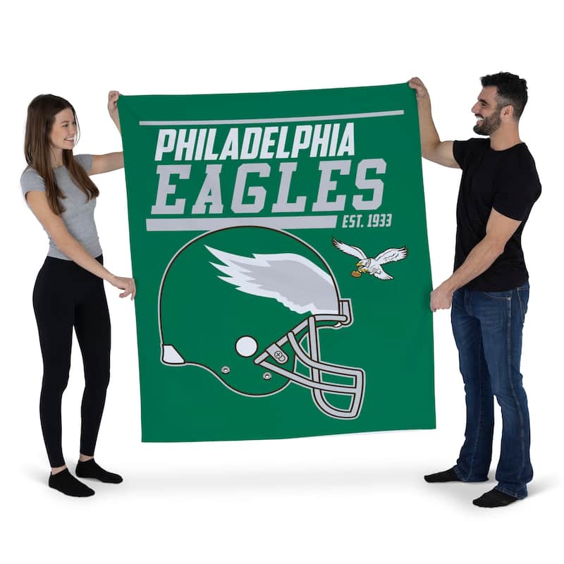 NFL Philadelphia Eagles 40 YD Dash Legacy Wall Hanging - 50"x60"