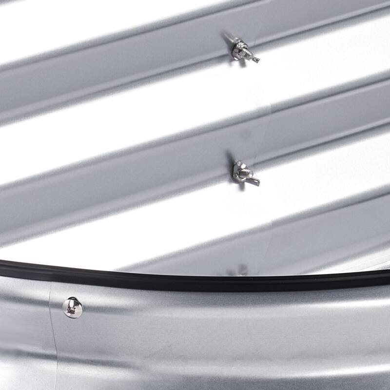 Customizable Raised Garden Bed with Gloves, Safety Edging for Drainage