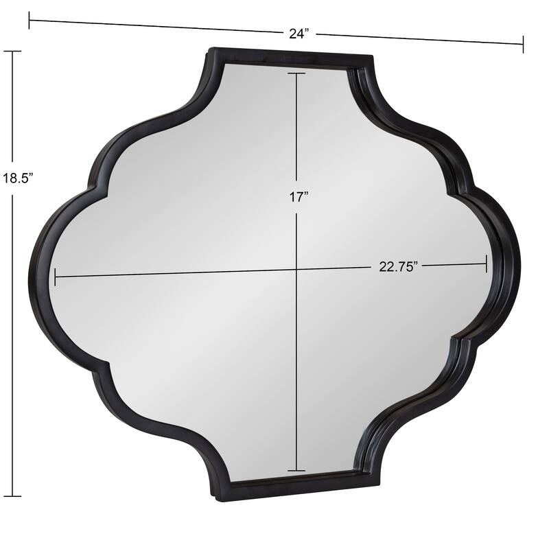Kate and Laurel Rowla Framed Wall Mirror