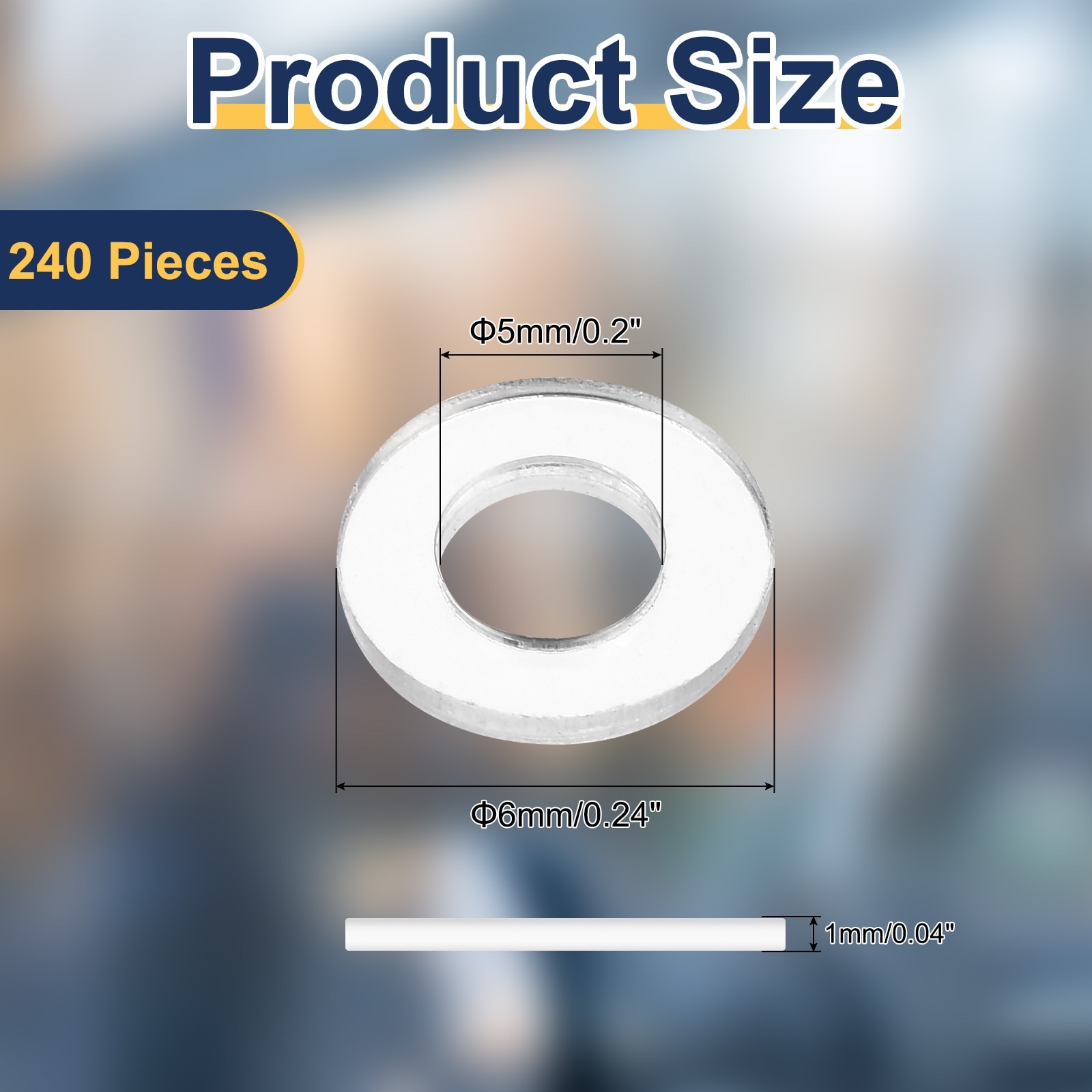 Flat Washers Nylon Flat Washers