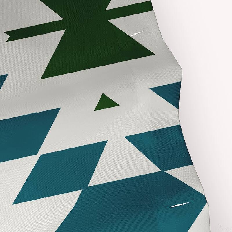 71 x 74-inch Patna Geometric Print Shower Curtain