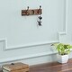 preview thumbnail 4 of 3, Novica Handmade Floral Majesty Wood Coat Rack