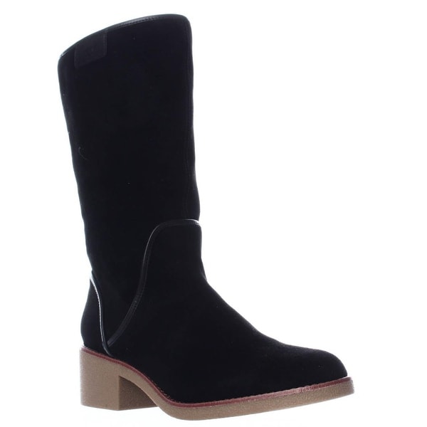 Coach Palmer Pull-On Knee High Boots, Black