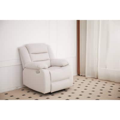 Power Polyester Recliner Chair