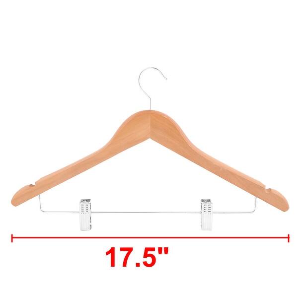 Shop Wood 2 Clips Design Coat Hat Pants Underwear Clothes Socks