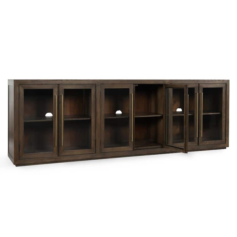 Classic Home Bradley 108" Oak Buffet Sideboard