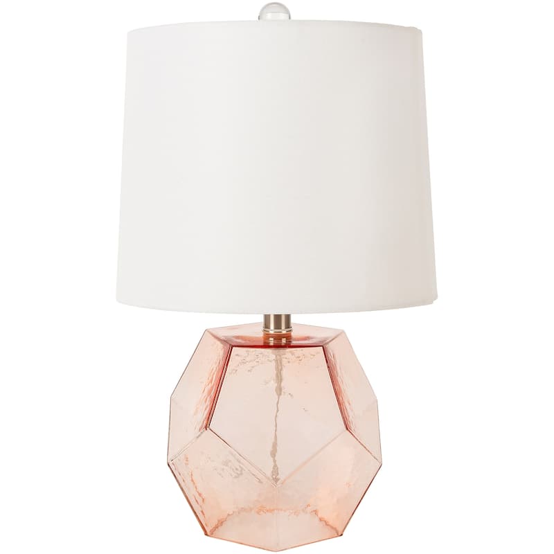Artistic Weavers Eudorax Geometric Glass 19-inch Table Lamp - 19"H x 11"W x 11"D
