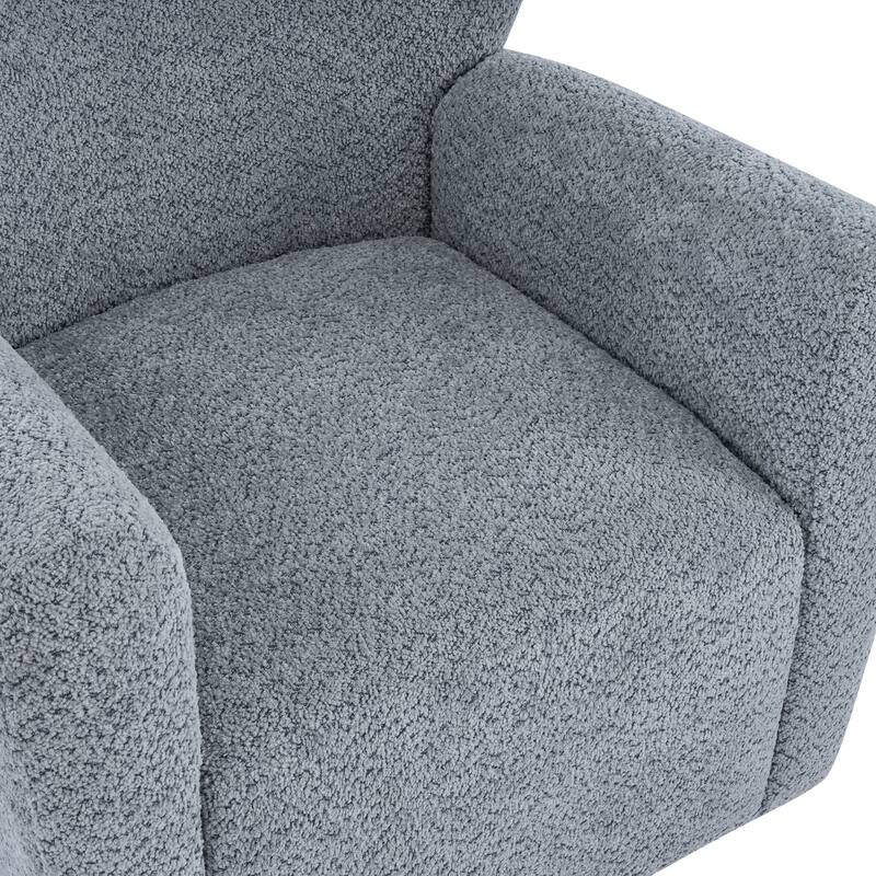 Christopher Knight Home - 360° Swivel Bouclé Wingback Accent Chair