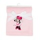 preview thumbnail 4 of 4, Lambs & Ivy Disney Baby Minnie Mouse Love Pink Soft Fleece Baby Blanket