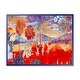 preview thumbnail 12 of 10, Designart 'Painted Mural On Royal PaLace In Colombia' Traditional Framed Canvas Wall Art Print