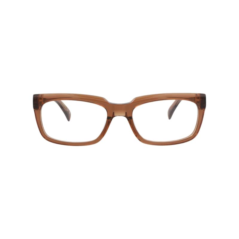 Dunhill Square-Frame Recycled Acetate Optical Frames - Brown Brown Transparent - Brown