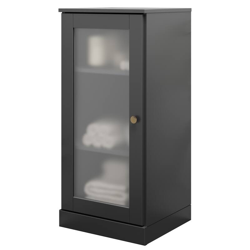 100% Solid Wood 16.5" Bathroom Cabinet with Optional Doors by Palace Imports
