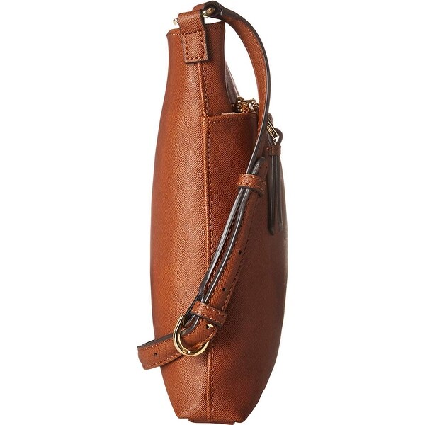 calvin klein hudson saffiano leather satchel