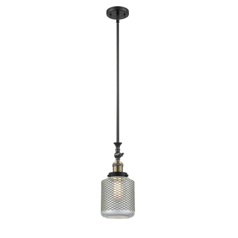 Innovations Lighting Stanton Single Light 6" Wide Mini Pendant