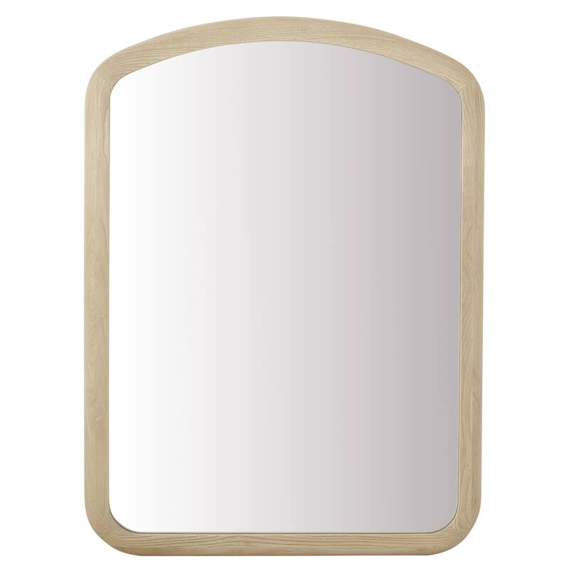 Gracyn 28" Mirror, Coastal Driftwood - 28 - Natural