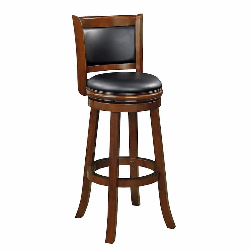 Augusta Wood Indoor Swivel Barstool