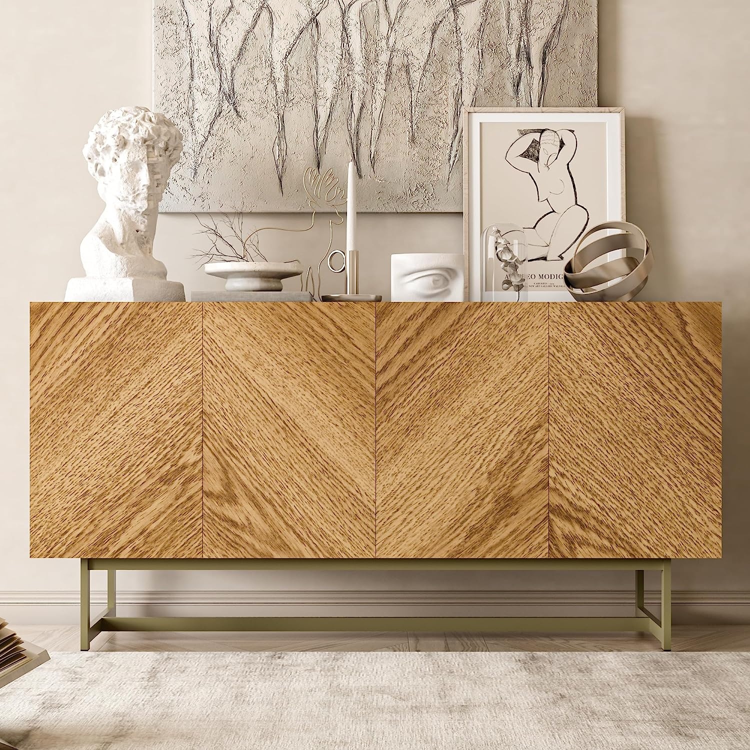60 inch 2025 wide credenza