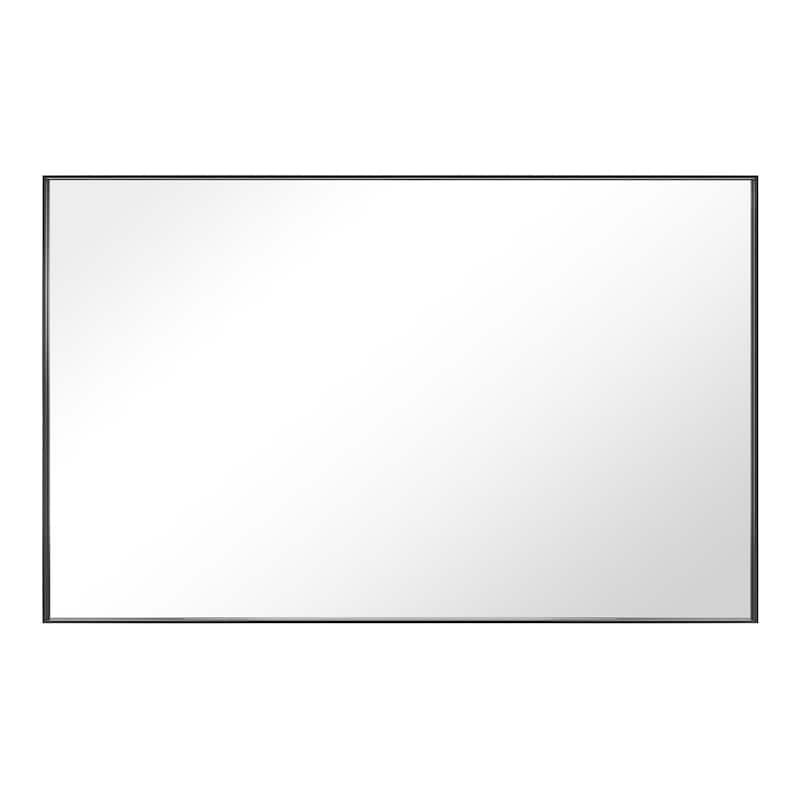 Modern Rectangle Framed Bathroom Vanity Mirror Accent Wall Mirror