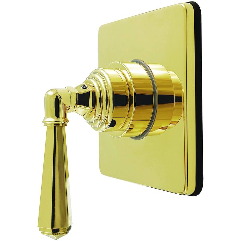 Kingston Brass KS404.HL Metropolitan Single Handle 6 Function Diverter - Polished Brass