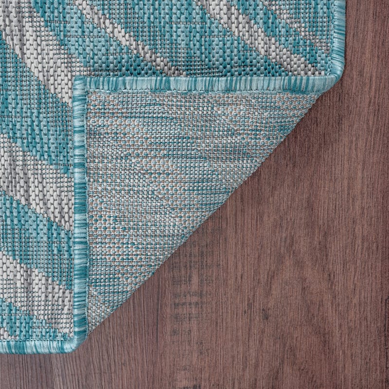 Colonnade Modern & Contemporary Abstract Indoor/Outdoor Area Rug