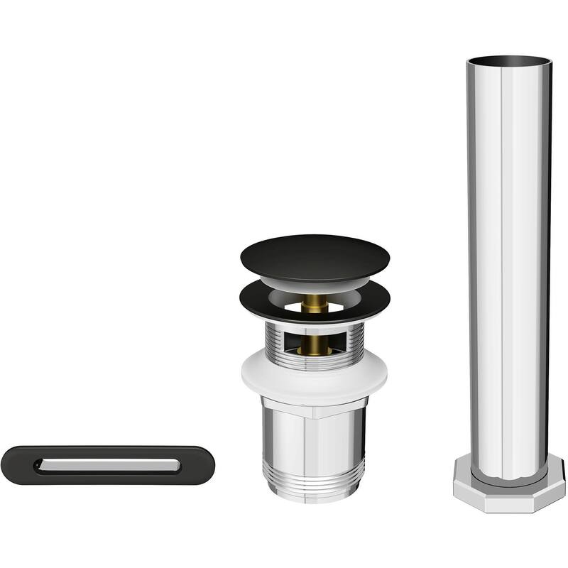 American Standard Studio S Freestanding Drain Kit - Matte Black