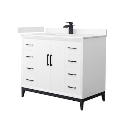 Wyndham Collection WCH818142S-VCA-UNSMXX Amici 42" Free Standing