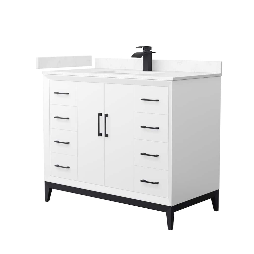 Wyndham Collection WCH818142S-VCA-UNSMXX Amici 42" Free Standing