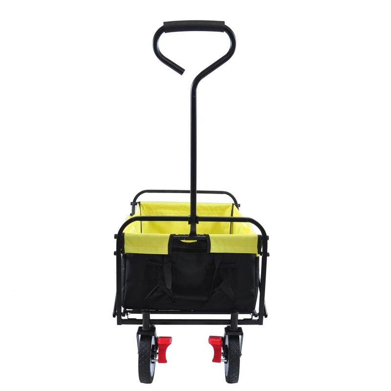 Outdoor Utility Folding Wagon Shopping Beach Cart