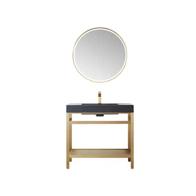 Miseno MV702836 Ablitas 36" Free Standing Single Basin Vanity Set with