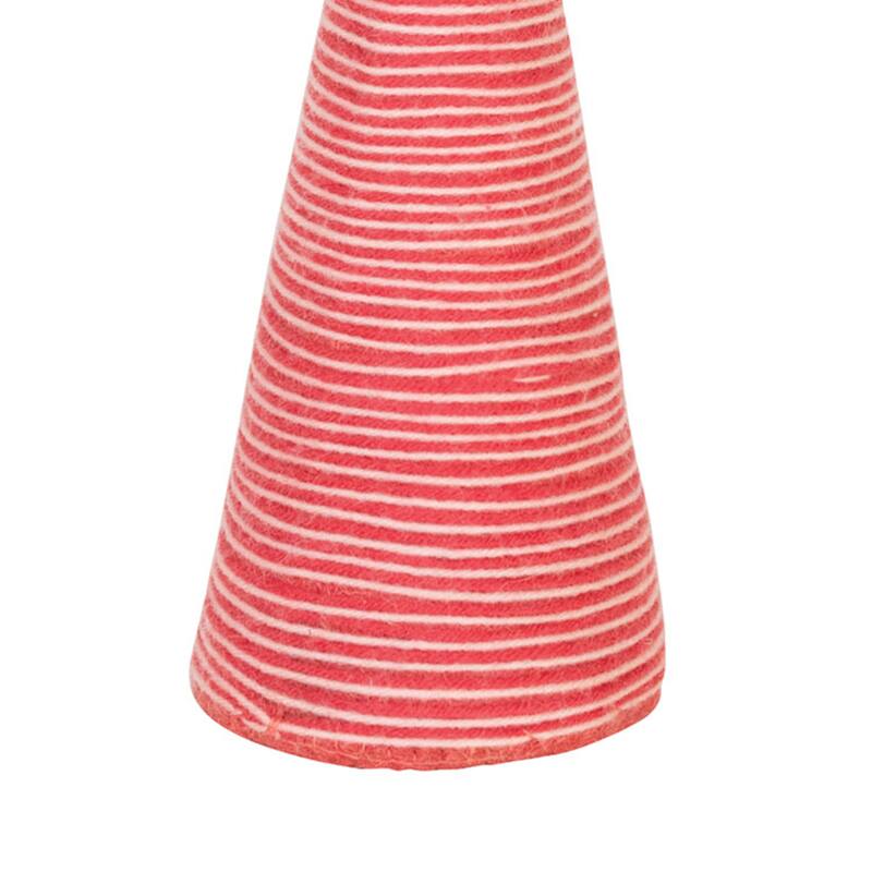 Wool Yarn Wrapped Tree with Pom Pom